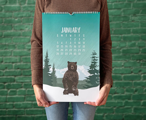 2025 WILDLIFE WALL CALENDAR