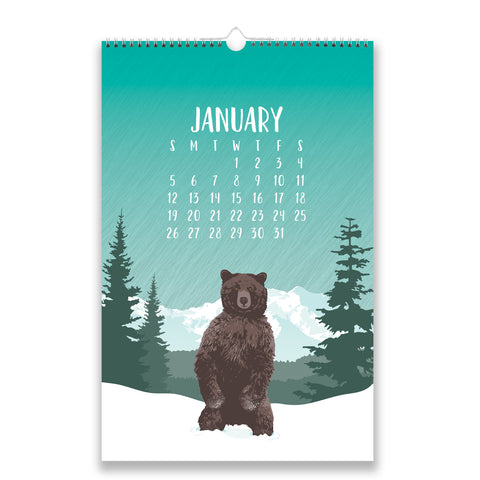 2025 WILDLIFE WALL CALENDAR