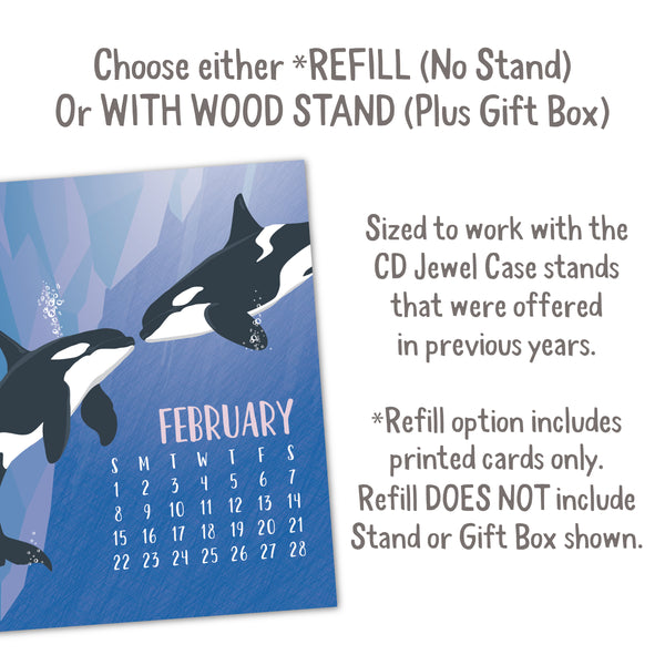 2026 WILDLIFE DESK CALENDAR