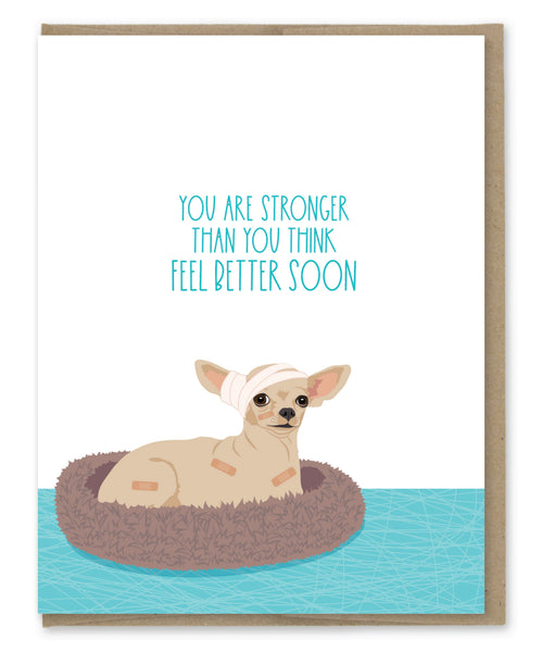 FEEL BETTER CHIHUAHUA CARD