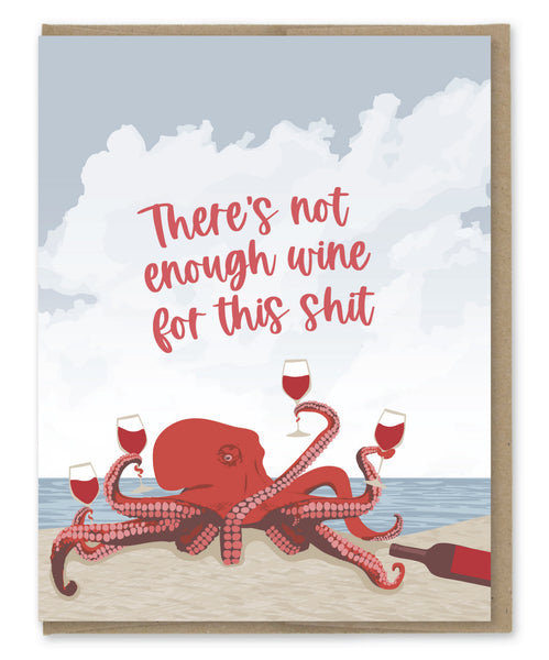 NOT ENOUGH WINE CARD