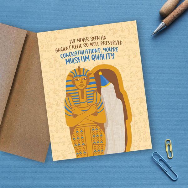 MUSEUM QUALITY BIRTHDAY CARD