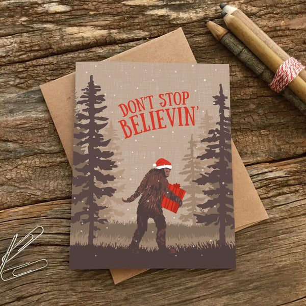 DON'T STOP BELIEVIN' HOLIDAY CARD