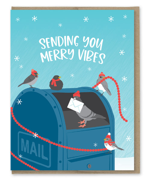 MERRY VIBES HOLIDAY CARD