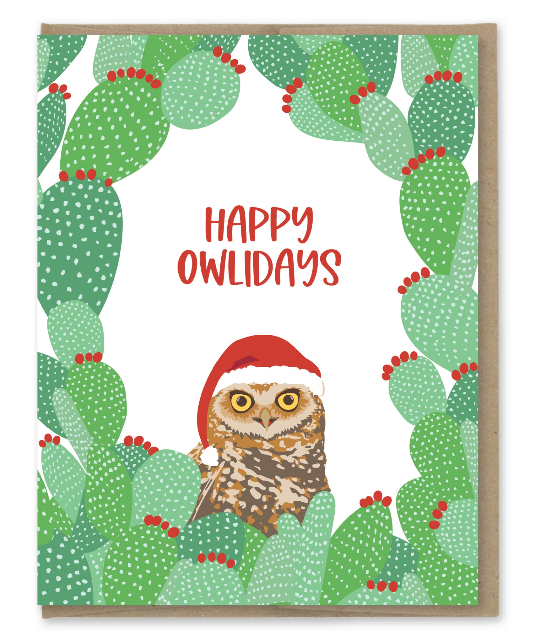 OWLIDAYS CHRISTMAS CARD