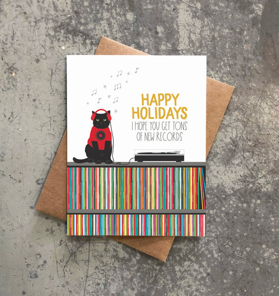 NEW RECORDS HOLIDAY CARD