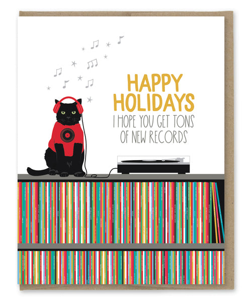 NEW RECORDS HOLIDAY CARD