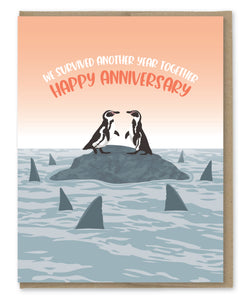 SURVIVED ANNIVERSARY CARD