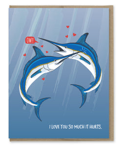 LOVE HURTS CARD