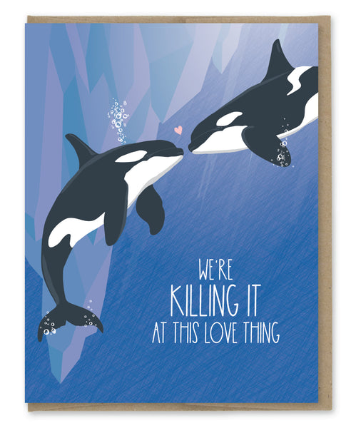 KILLING IT AT LOVE CARD