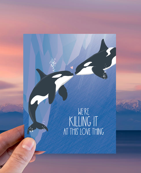 KILLING IT AT LOVE CARD