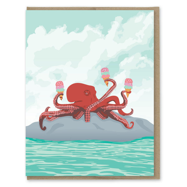 SEASIDE SNACKS ASSORTED NOTE SET (BOX OF 8)