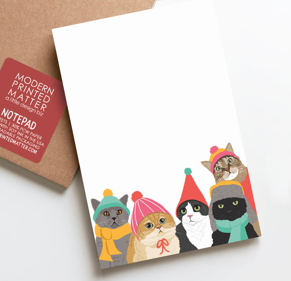 CATS IN HATS NOTEPAD