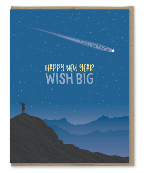 WISH BIG NEW YEAR CARD
