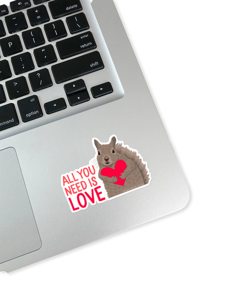 ALL YOU NEED IS LOVE STICKER