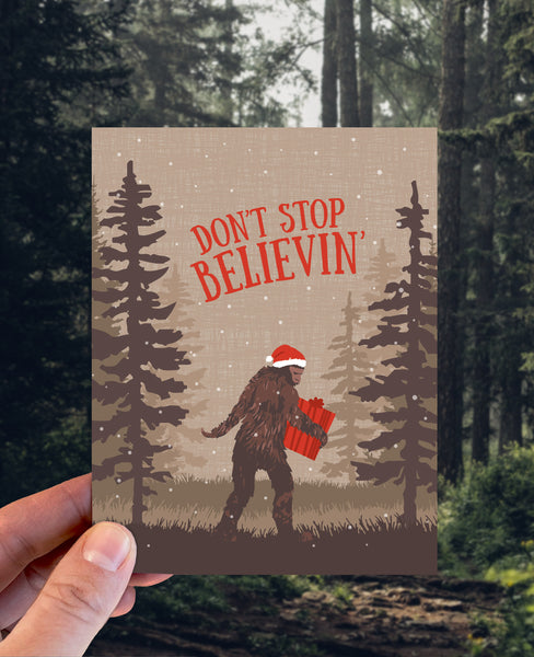 DON'T STOP BELIEVIN' HOLIDAY CARD