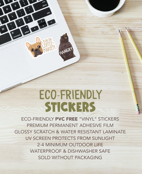 FUCK RACISTS STICKER