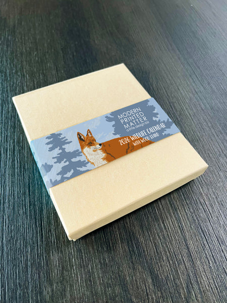 2026 WILDLIFE DESK CALENDAR