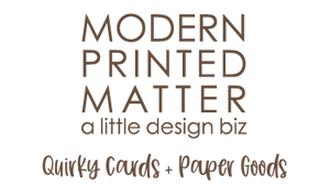 Modern Printed Matter