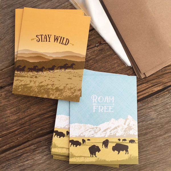 STAY WILD CARD