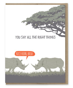 SAY THE RIGHT THINGS CARD