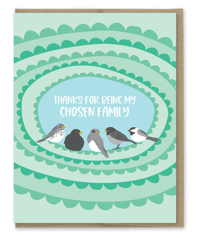 CHOSEN FAMILY CARD