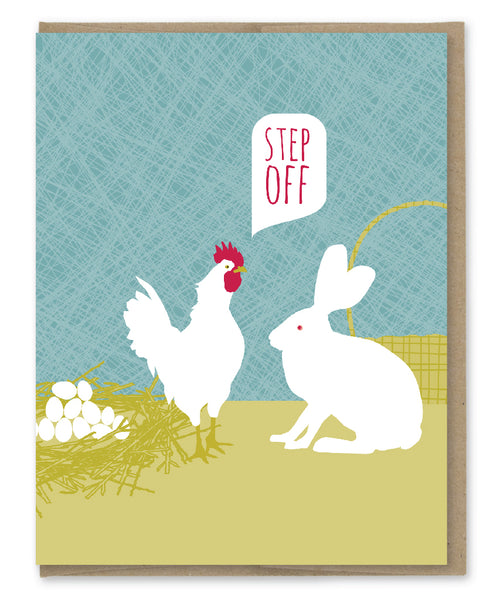 STEP OFF EASTER CARD