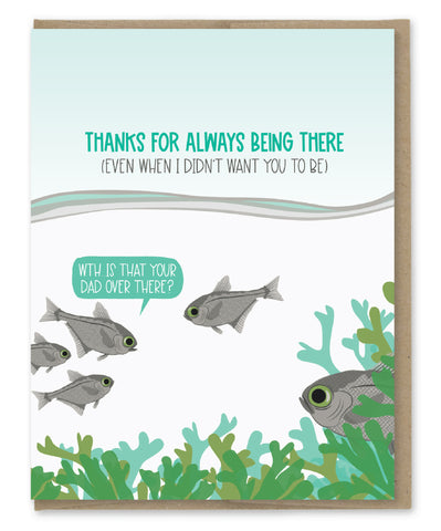 DAD ALWAYS THERE CARD