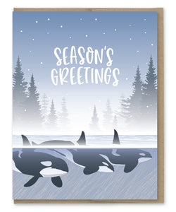 ORCAS HOLIDAY CARD