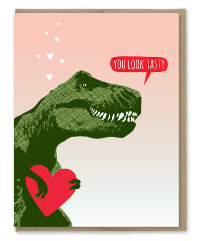 YOU'RE TASTY TREX CARD