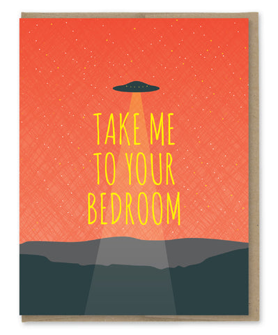 BEDROOM UFO CARD