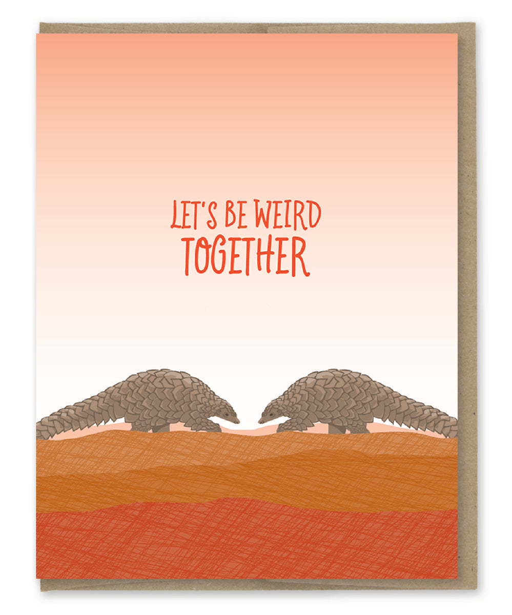 WEIRD TOGETHER CARD – Modern Printed Matter