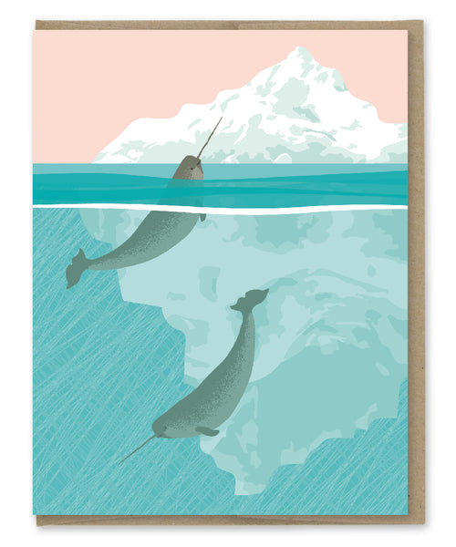 NARWHALS BLANK CARD