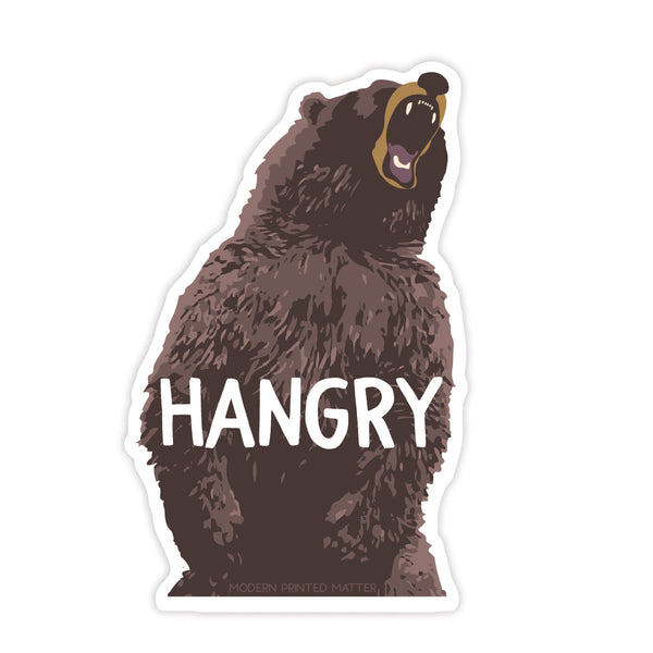HANGRY BEAR STICKER