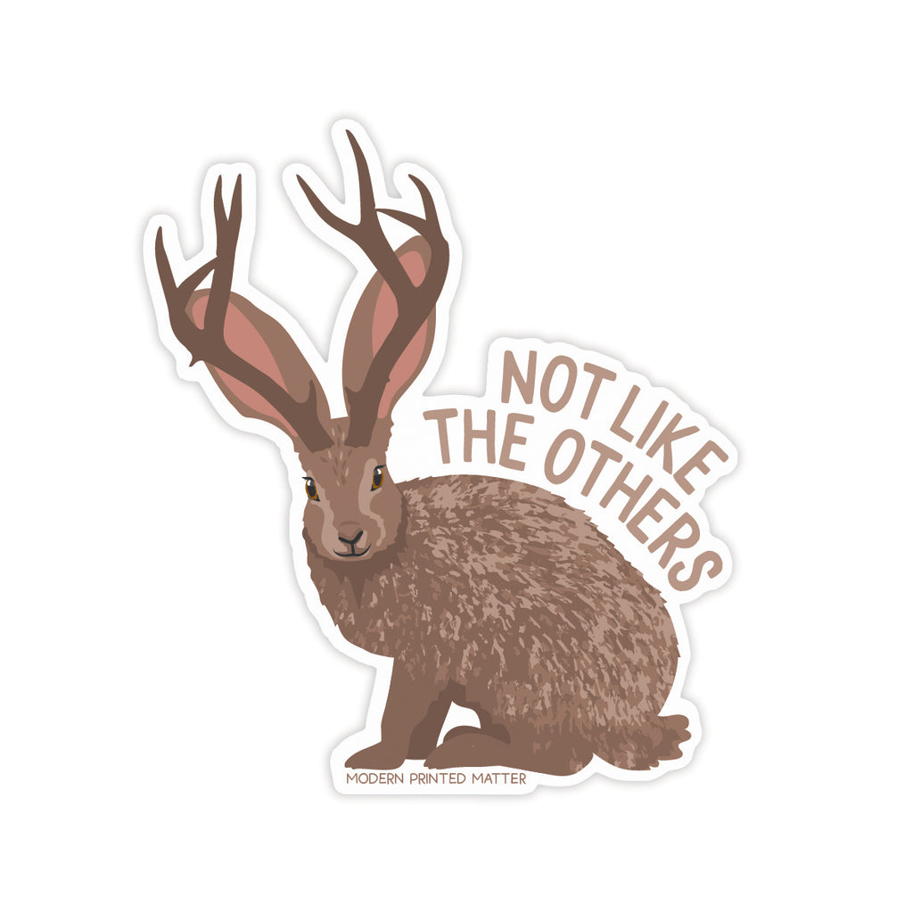 Others Sticker NOT LIKE THE OTHERS STICKER – Modern Printed Matter