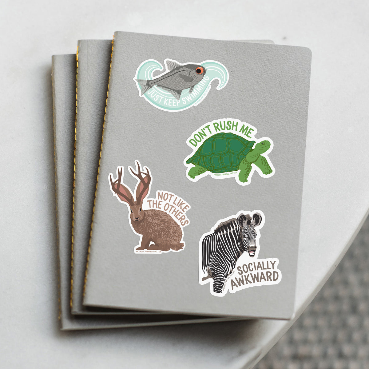 SOCIALLY AWKWARD STICKER – Modern Printed Matter